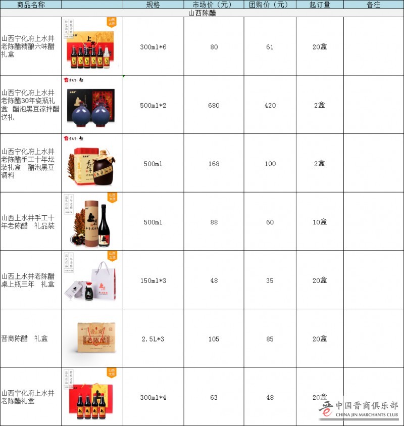 山西陈醋详情网站图