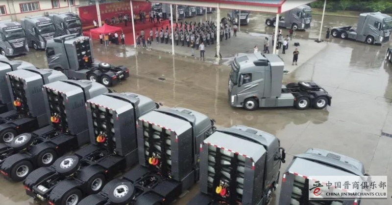 晋商头条 | 大运氢燃料重卡挺进雄安新区