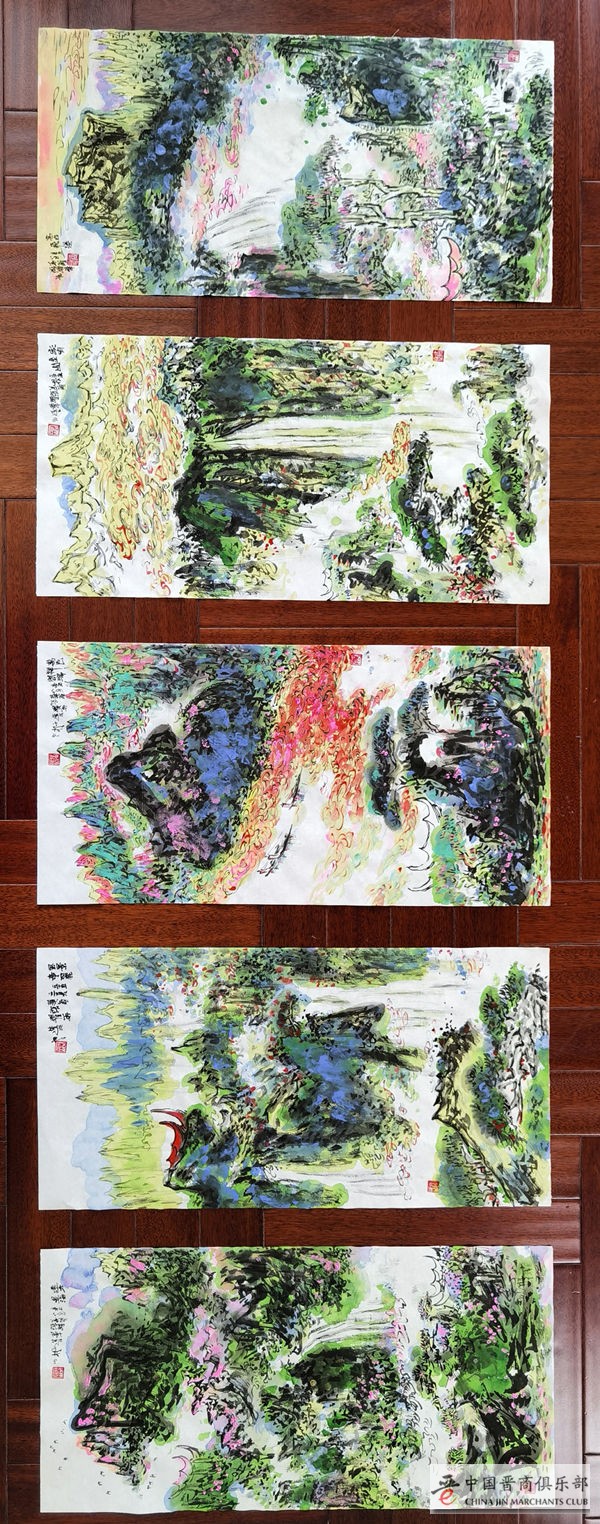 国家高级美术师张跃华作品欣赏