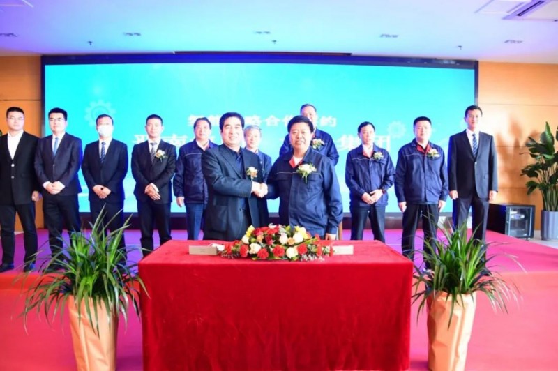 山西晋南钢铁集团与大运集团、南京金龙公司举行氢能战略合作签约仪式