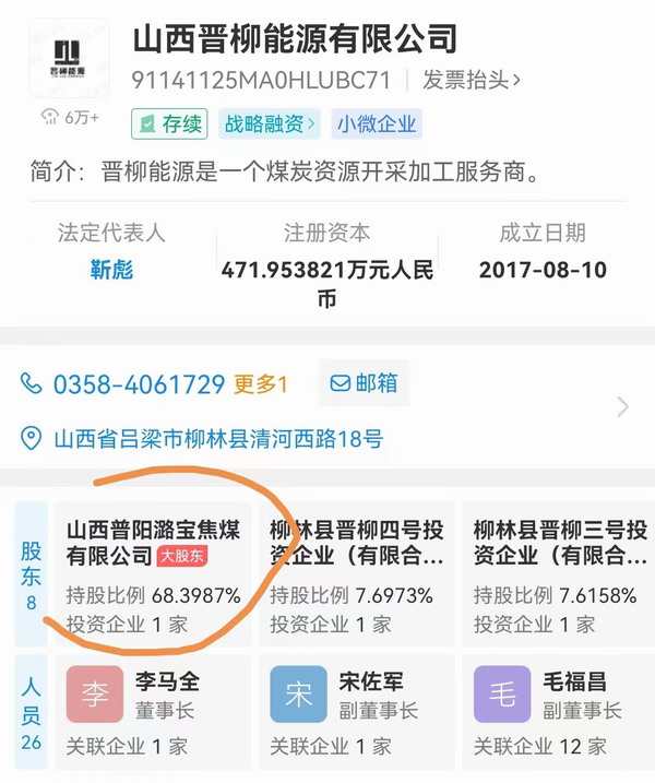 中国民企500强晋商潞宝集团与吕梁上演着“爱恨情仇”