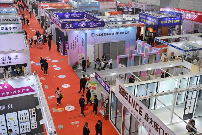 太原建博会在山西潇河国际会展中心盛大开幕