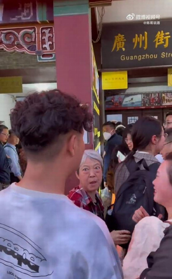 被网暴的插队母女申辩：“平移”不能算是插队！