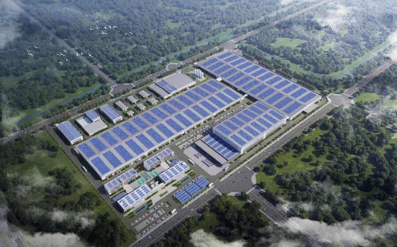 华晟新能源 | 全球HJT龙头企业灯塔工厂主体工程在安徽肥西开工