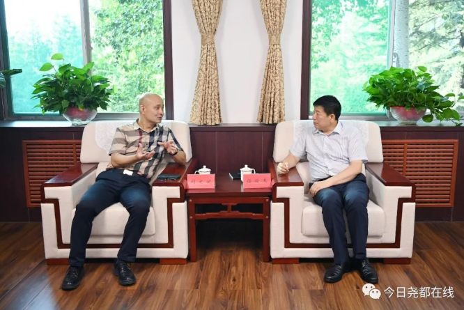 任俊杰会见中国晋商俱乐部秘书长刘文斌一行