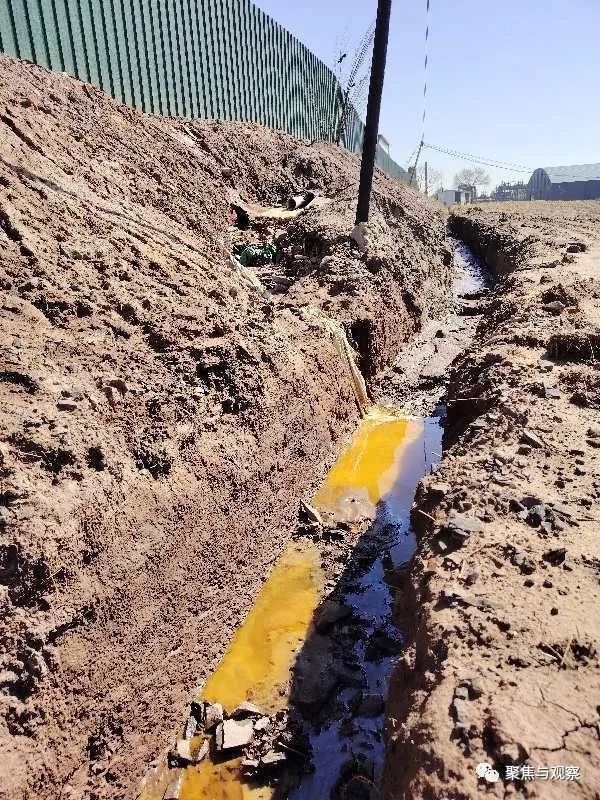 谁在纵容山西大同一化工厂危废水排入耕地致寸草不生