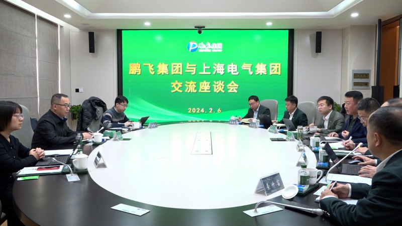 上海电气携手鹏飞共同发展绿色化工