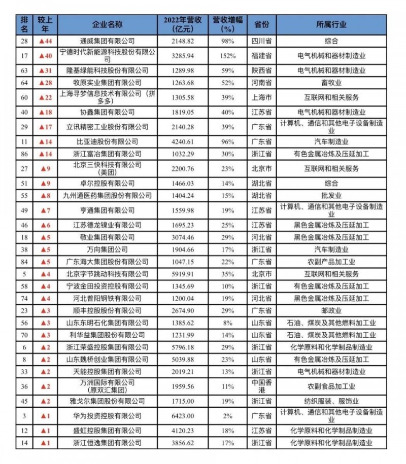 任泽平-中国民营企业百强榜2024：大洗牌
