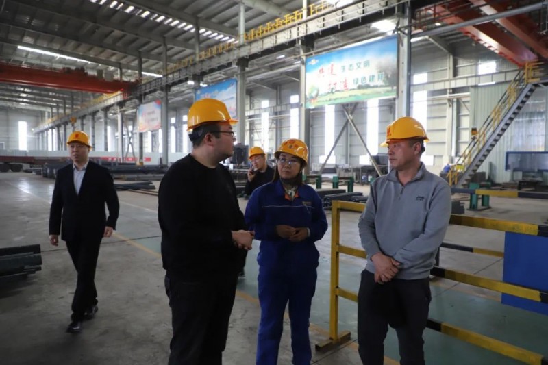 常州华德机械有限公司副总经理程守民一行莅临建邦铸造公司考察交流