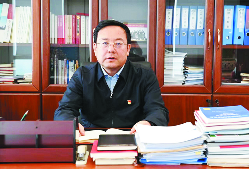 中国太原煤炭交易中心有限公司董事长武宪国:党建引领助力企业加快形成新质生产力
