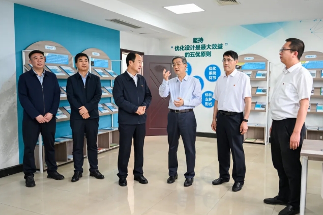 赵建泽到霍州煤电干河矿调研 李争春汇报工作