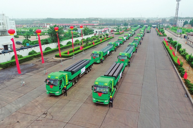 晋南钢铁集团的氢能重卡