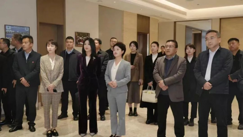 山西临汾市古县县长李晶洽谈焦化产业强链延链