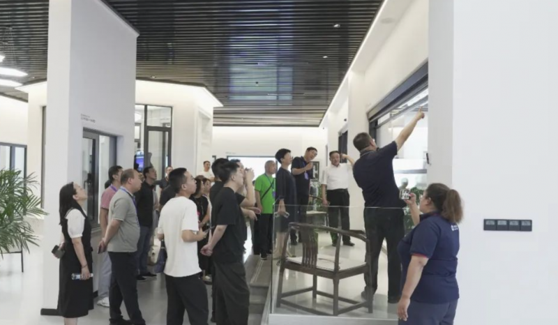 晋善晋美·央地国民企合创未来·夏季交流会领导代表莅临中德集团观摩考察