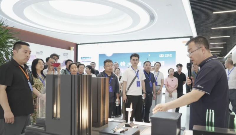 晋善晋美·央地国民企合创未来·夏季交流会领导代表莅临中德集团观摩考察