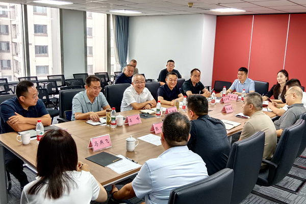 山西省阳泉市盂县政府与中合盛资本管理有限公司进行项目座谈