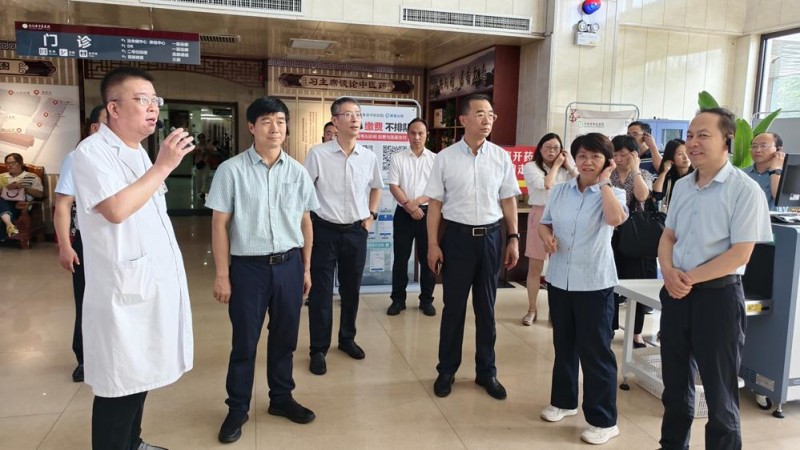 云南省曲靖市调研组在山西省晋中市介休市考察调研紧密型县域医共体建设