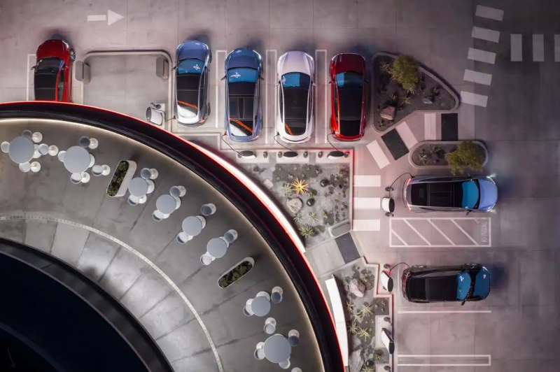 马斯克正式进军餐饮业！特斯拉超级充电站餐厅开业