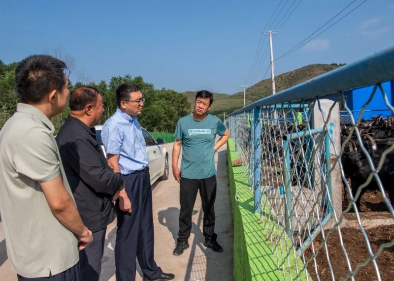 石勇在新世纪农业科技有限公司现场办公1