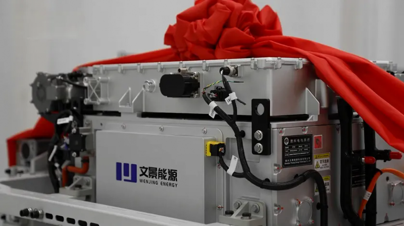 山西省首台165kW氢燃料电池发动机在朔州下线