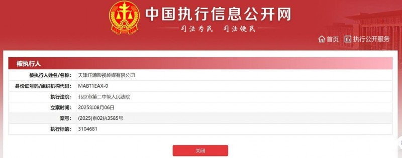高亚麟及名下公司被强制执行310万