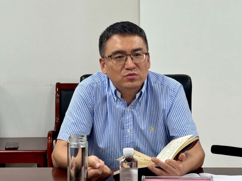 山西省晋中市左权县委书记石勇带队赴河北普阳钢铁有限公司开展招商考察1