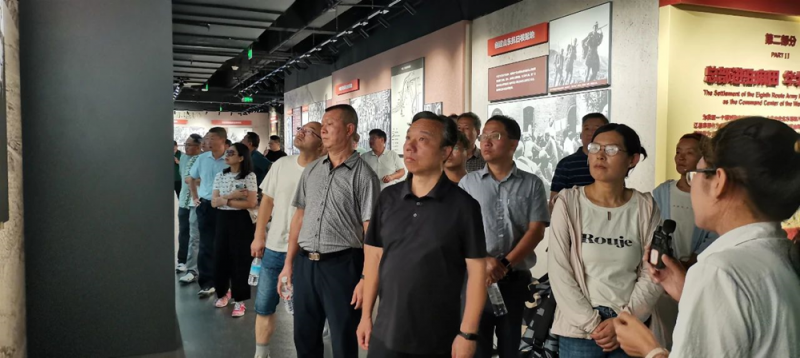 晋苏两省作家协会走进山西省晋中市左权县开展“重走抗战路·笔铸民族魂”主题创作实践活动