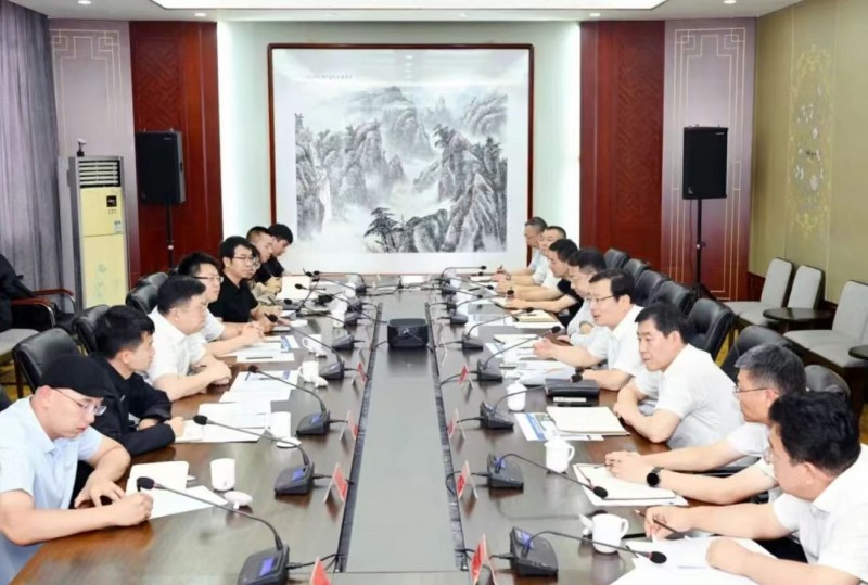 山西省长治市与京东集团举行工作会谈 丁小强陈向阳出席