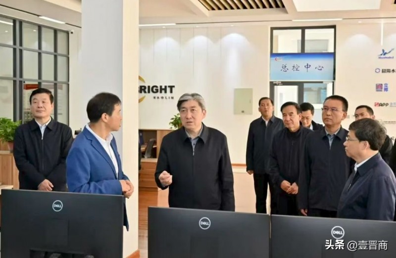 山西忻州市委书记朱晓东帮扶调研山西金宇科林