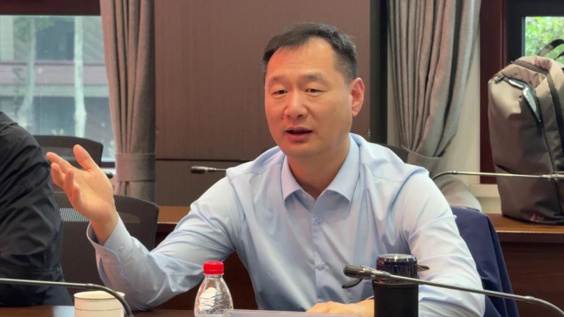 冶金工业规划研究院院长肖邦国带队来山西高义钢铁有限公司开展交流座谈