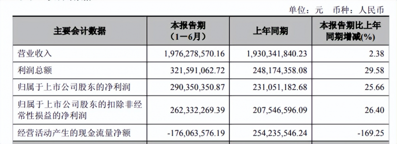 华翔股份2025年半年报