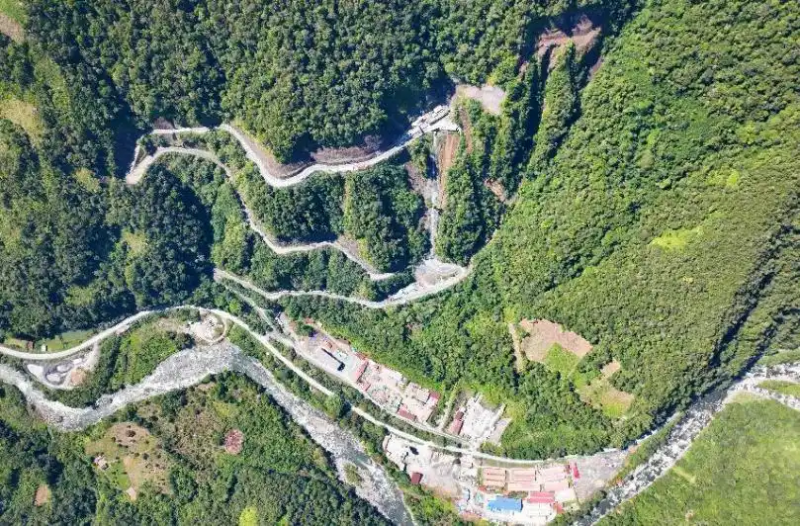 秘鲁圣加旺Ⅲ水电站(鸟瞰图),来源中国电建