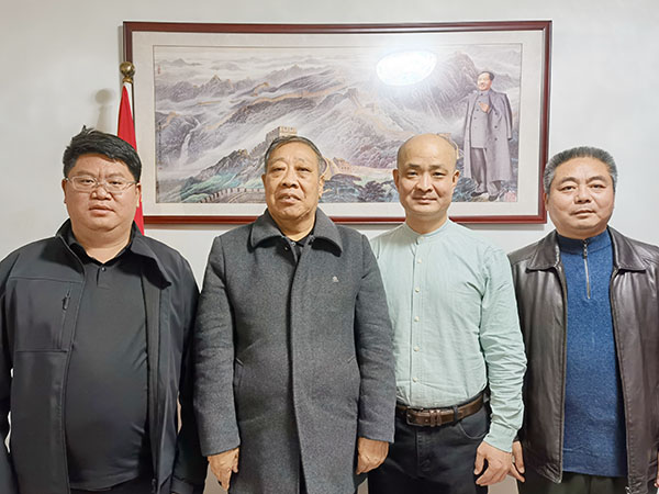 山西省黑龙江商会秘书长陈建新等拜访晋商俱乐部