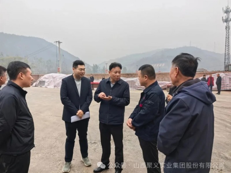 山西省灵石县委书记韩军调研山西晋宝望农业有限公司