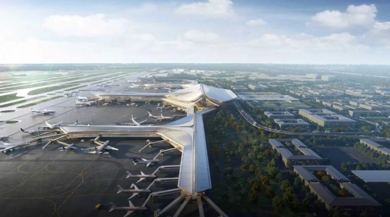 山西建投机械化集团承建的太原武宿机场第二跑道正式投运