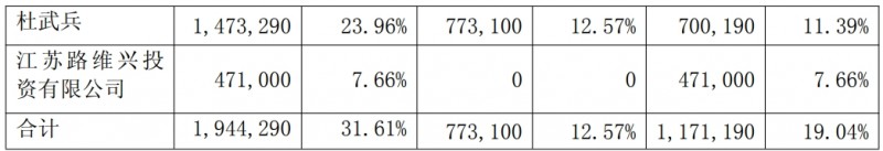 路维光电关于债券持有人可转债持有比例变动达10%的公告
