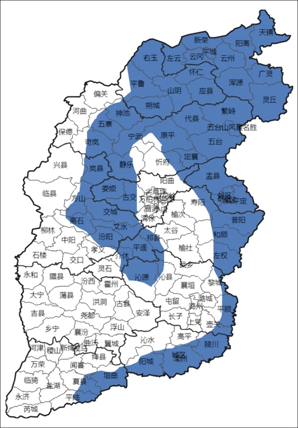 山西大同&ldquo;速冻&rdquo;模式又开启~ 大风+降温+弱降雪！