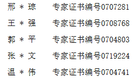 山西5名评标专家资格被暂停