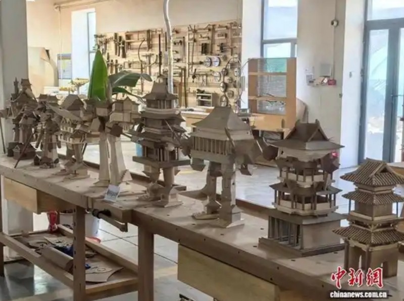 山西古建寻&ldquo;年轻化&rdquo; 应县木塔化身肩甲与胸铠