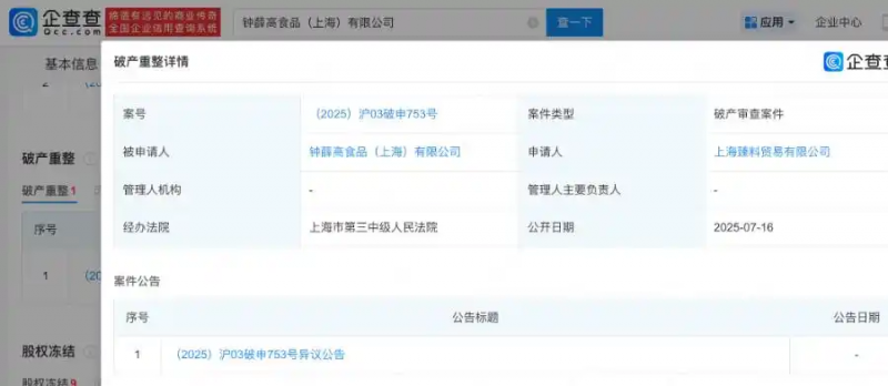 &ldquo;钟薛高&rdquo;创始人称名誉权纠纷案终审胜诉，公司已面临破产清算