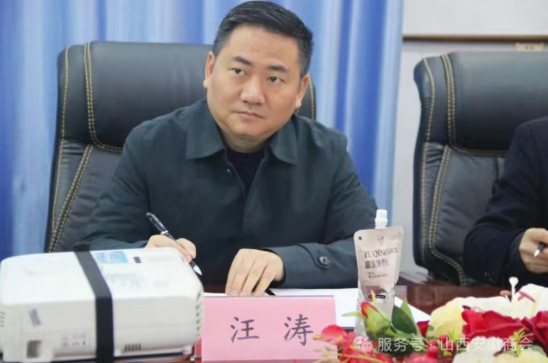 临泉县委书记江利国一行走访山西安徽商会