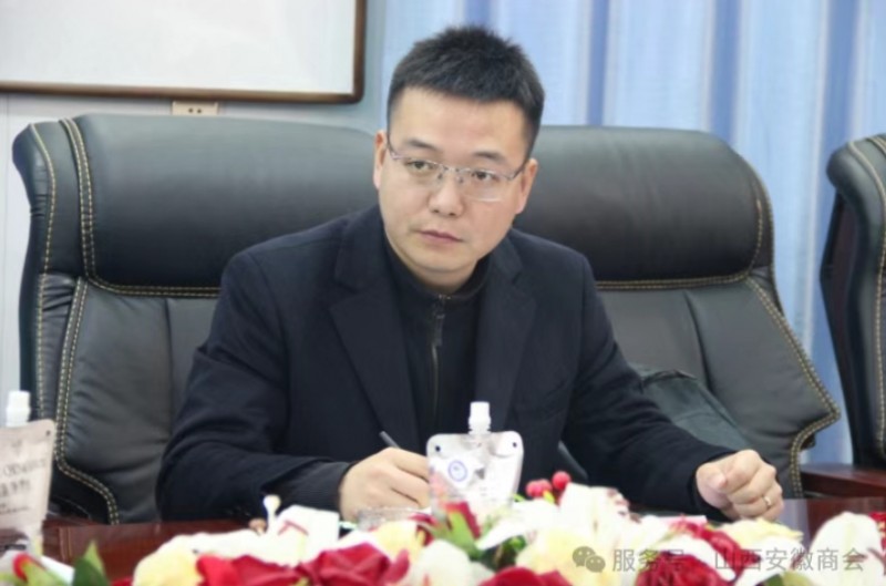 临泉县委书记江利国一行走访山西安徽商会