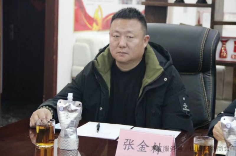 临泉县委书记江利国一行走访山西安徽商会