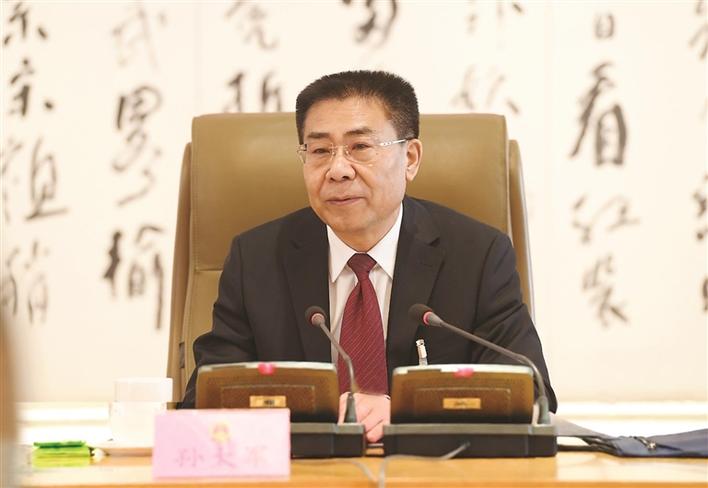 山西省吕梁市委书记孙大军参加临县代表团审议