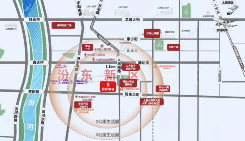 拿下断供三年后的首宗住宅用地,山西建投布局太原第七子