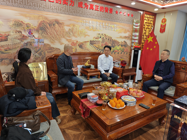 中国晋商俱乐部秘书长刘文斌一行到访河南省晋商会交流座谈
