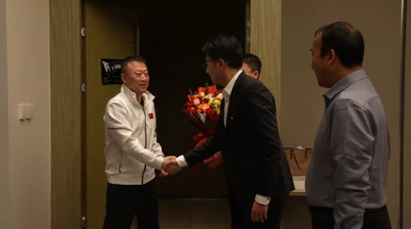 中德家签约奥运冠军马琳为品牌形象大使