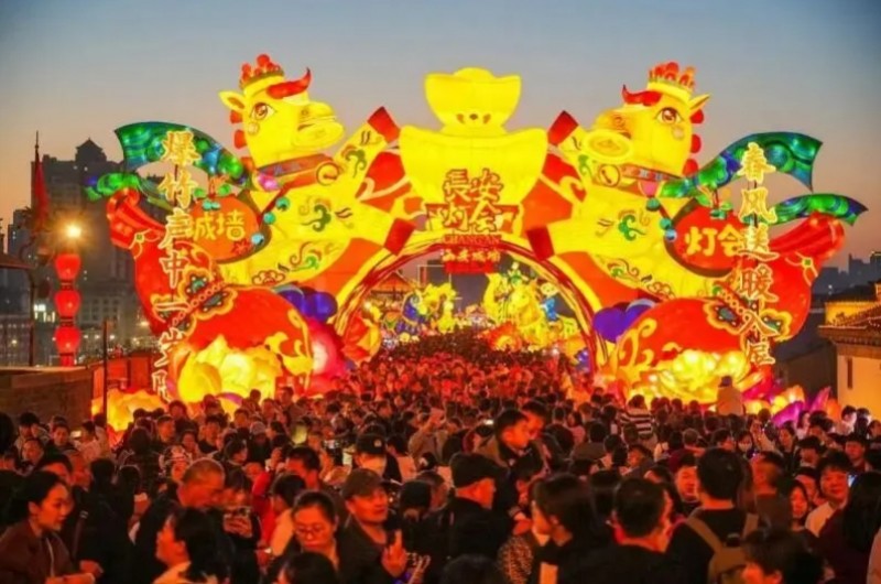 春节期间，陕西接待游客人次激增225.2%！