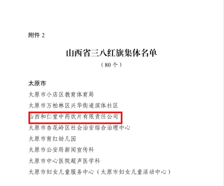阳曲县2个集体、2名个人荣获省级荣誉！