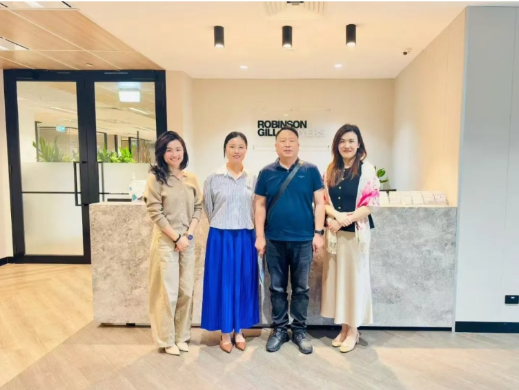 王利明会长赴墨尔本市与博满金融集团等开展考察交流活动